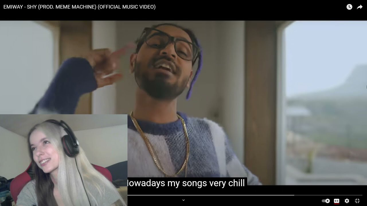 Reacting to EMIWAY - SHY (PROD. MEME MACHINE) (OFFICIAL MUSIC VIDEO)