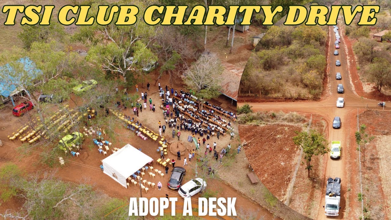 TSI CLUB CHARITY DRIVE || New Desks for Ngenge Primary School ||