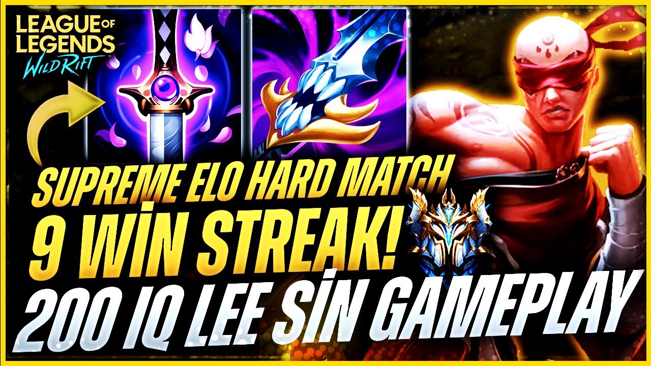 WILD RIFT: RIX L3oN VS @trakyambeya HARD MATCH DOMINATE LEE SIN SOVEREIGN RANK GAMEPLAY