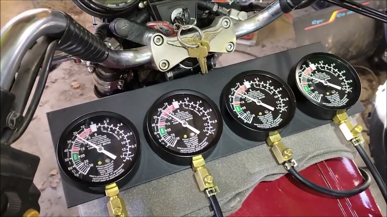 Honda Goldwing GL1100 carb sync