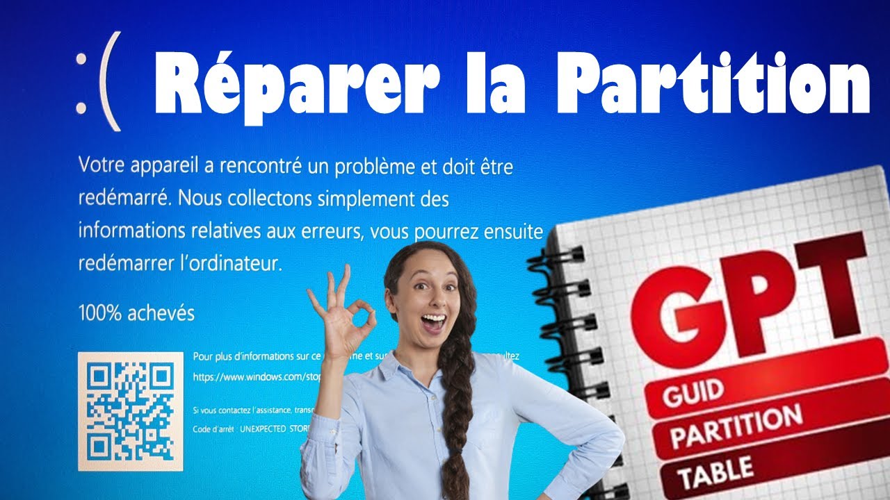 REPARER L'ECRAN BLEU AU DEMARRAGE DE WINDOWS 10/11
