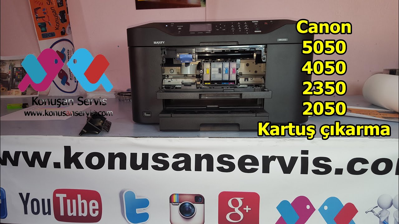 Kartuş Çıkarma Canon 2050 ( Detaylı Anlatım)