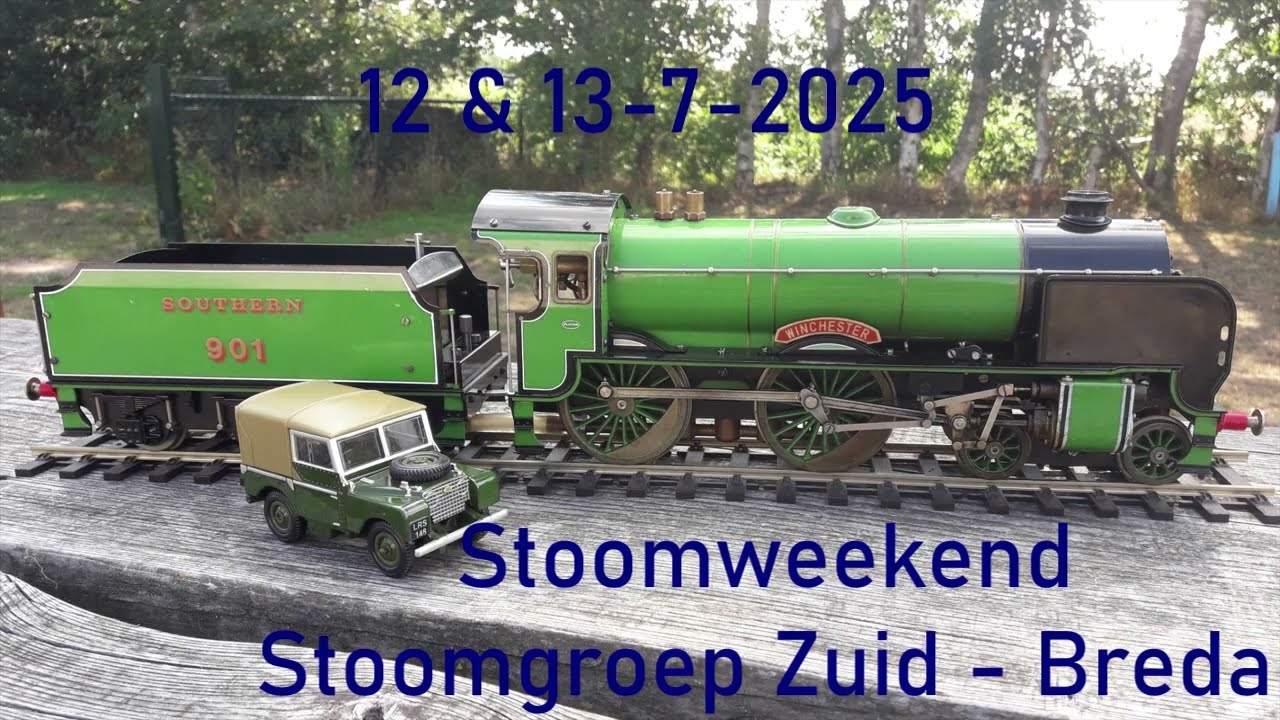 Stoomweekend 2025 - Stoomgroep Zuid, Breda, The Netherlands