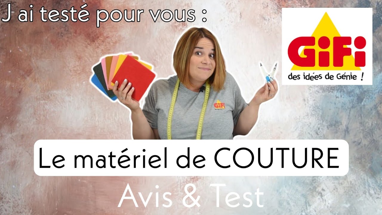 J'ai testé pour vous : le matériel de COUTURE de chez GIFI / By PopO