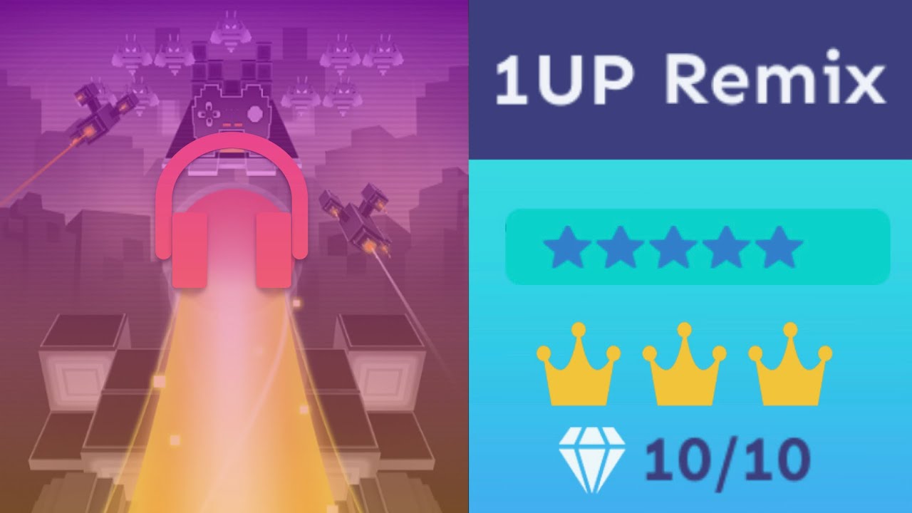 Rolling Sky 1UP - REMIX SONG!