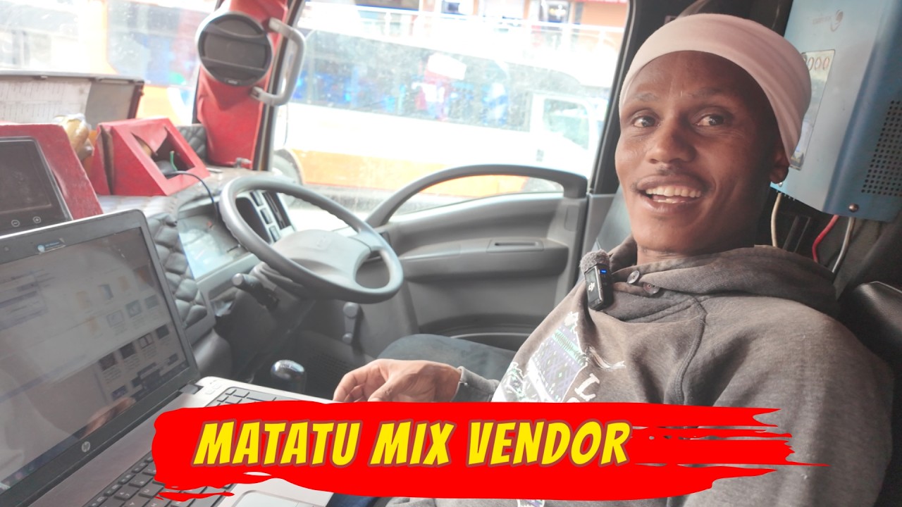 I SPEND A DAY WITH MATATU MUSIC MIX VENDOR