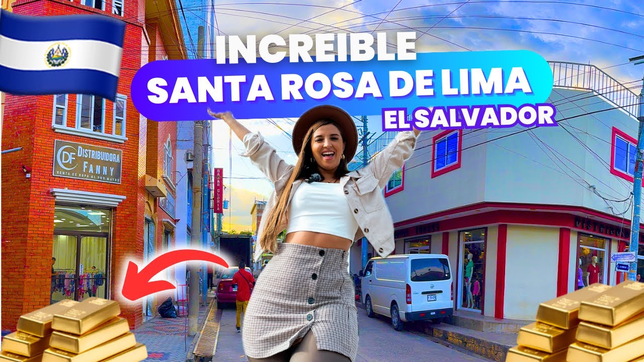 LA CAPITAL del ORO SANTA ROSA DE LIMA 2025 increíbles cambios en El Salvador 🇸🇻