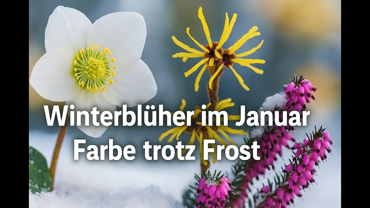 &bdquo;Winterharte Pflanzen, die auch im Januar bl&uuml;hen!