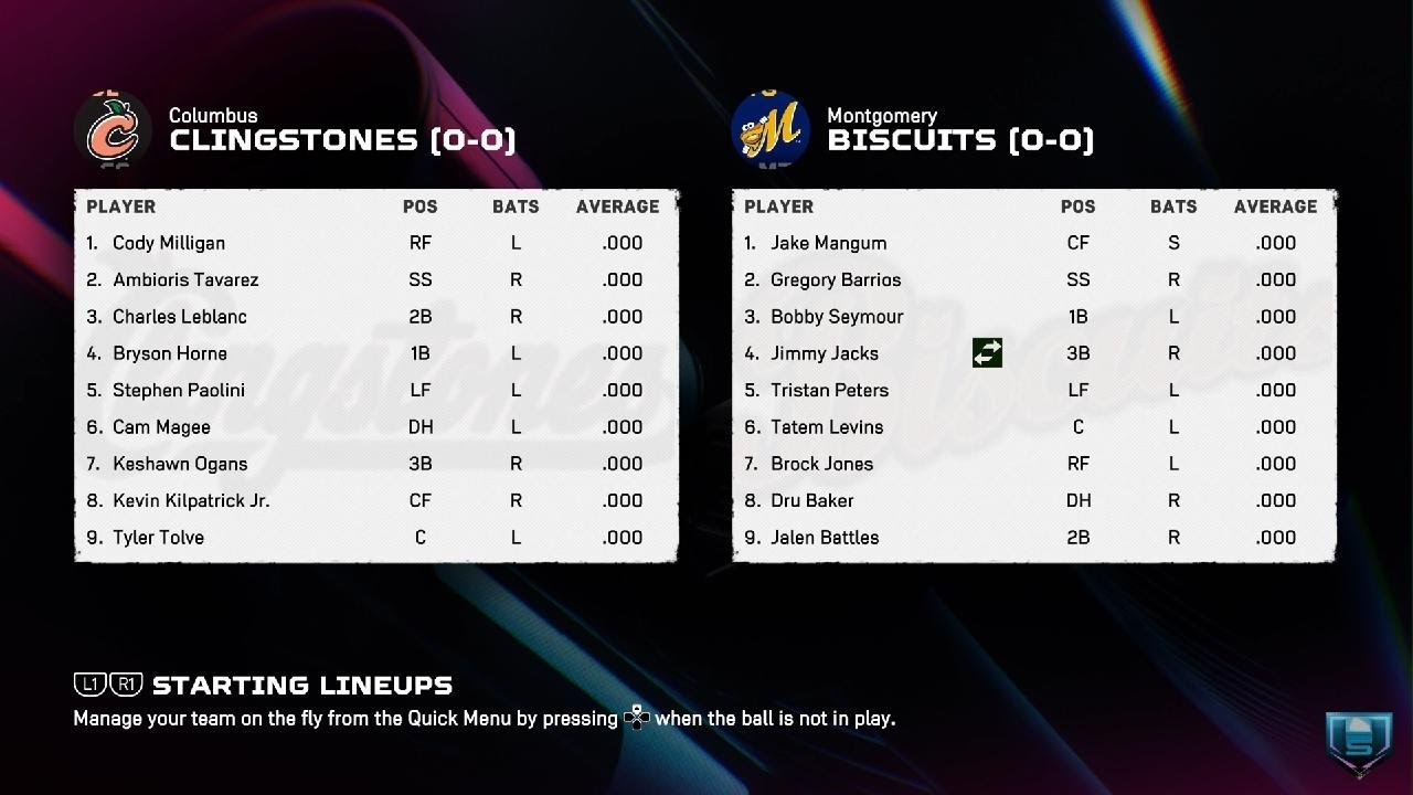 Road 2 tha Show... Opening Double-A Series!