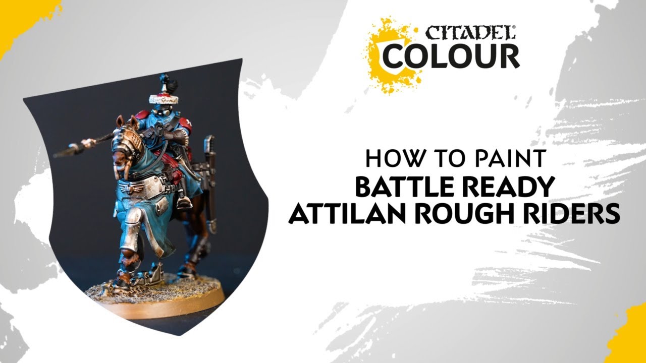 How to Paint: Battle Ready Astra Militarum - Attilan Rough Riders