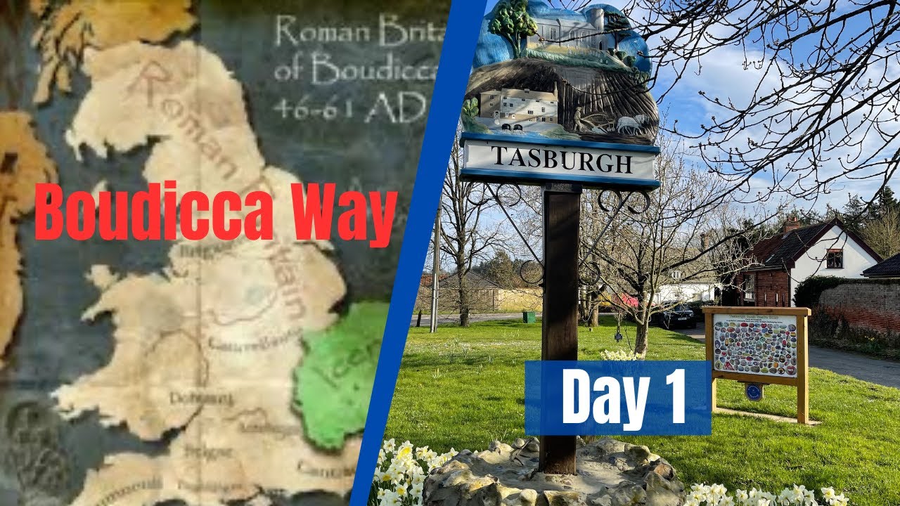 Hiking the Ancient Boudicca Way - Day 1