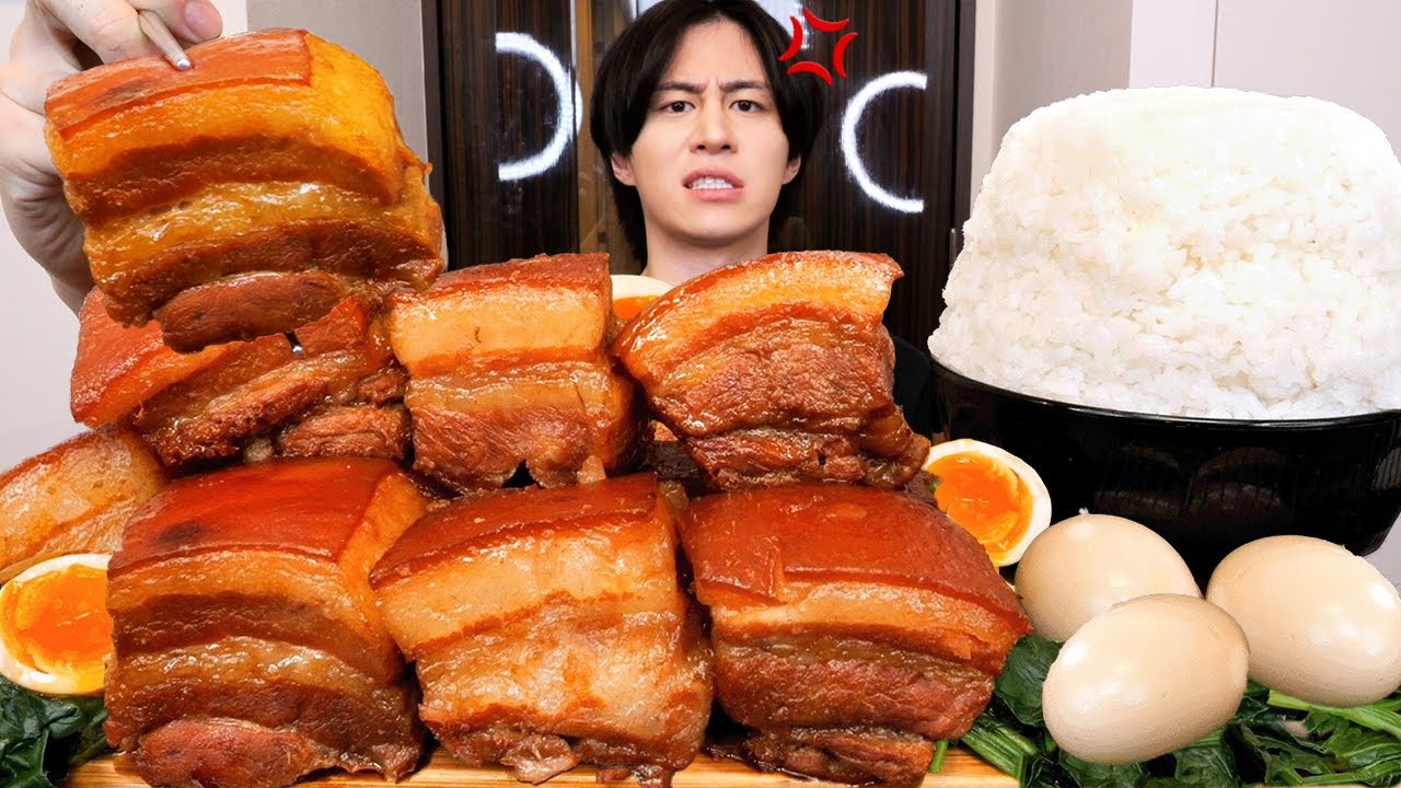 飲食店で食中毒で死にかけて揉めてるから豚の角煮100個作って店晒す。