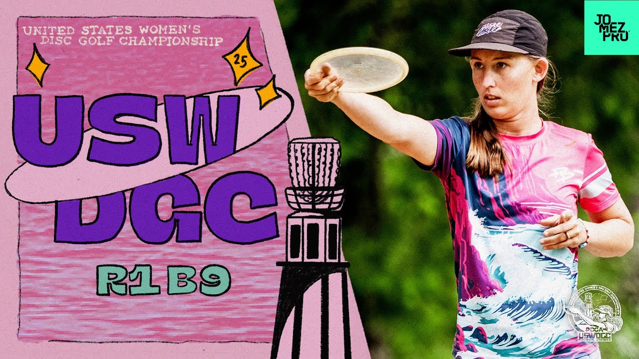 2025 USWDGC | FPO R1B9 | Gannon, Pierce, Lätt, Saarinen | Jomez Disc Golf