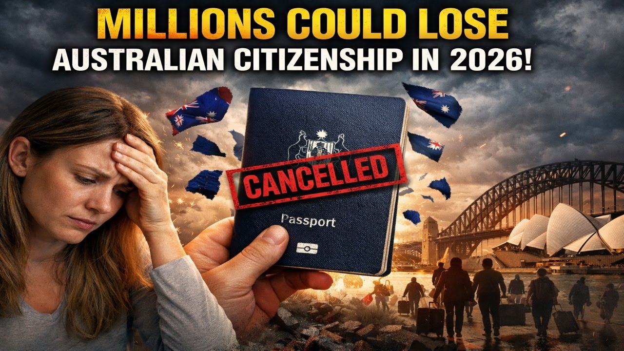 NEW Law: Millions Could LOSE Australian Citizenship in 2026!