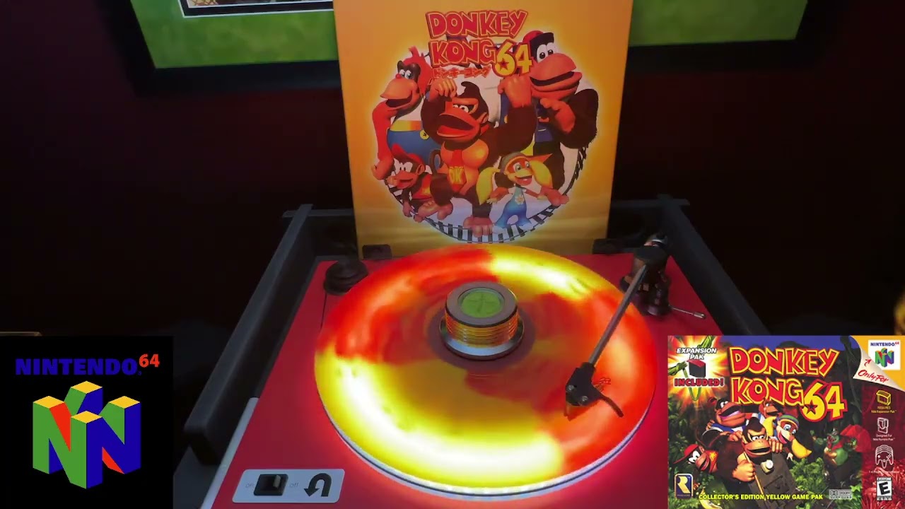 DK64 Game Soundtrack on Vinyl Side 1