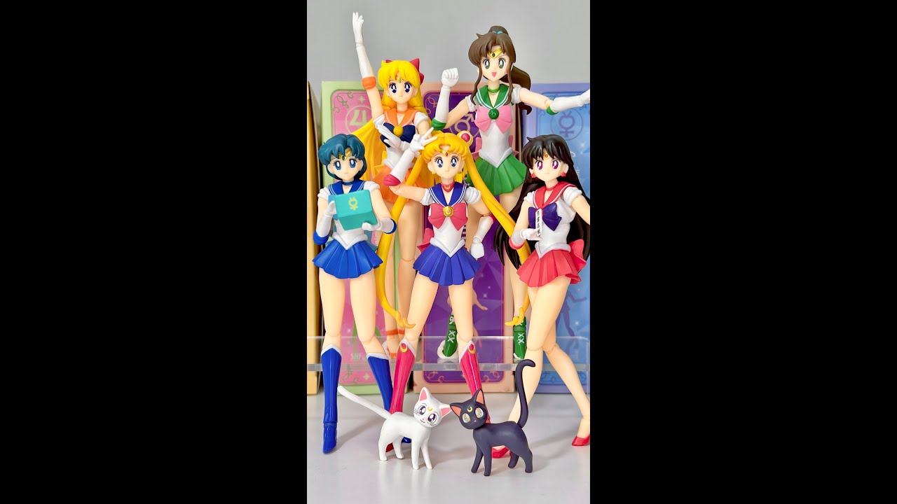Sailor Moon S.H.Figuarts - Animation Color Edition - Inner Sailor Guardians