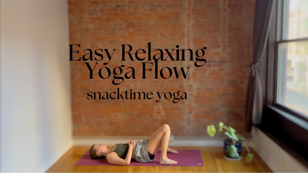 Easy Relaxing Yoga Flow - 10 Minutes