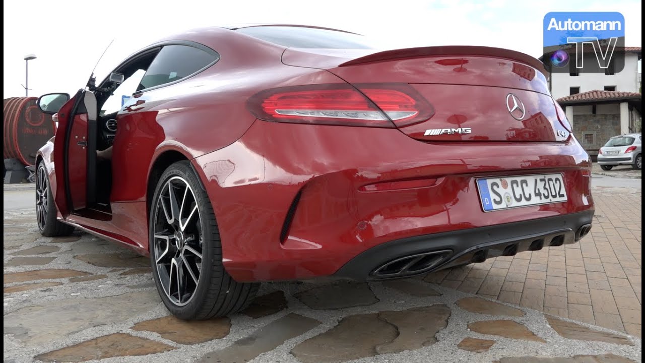2017 Mercedes-AMG C43 (367hp) - pure SOUND (60FPS)