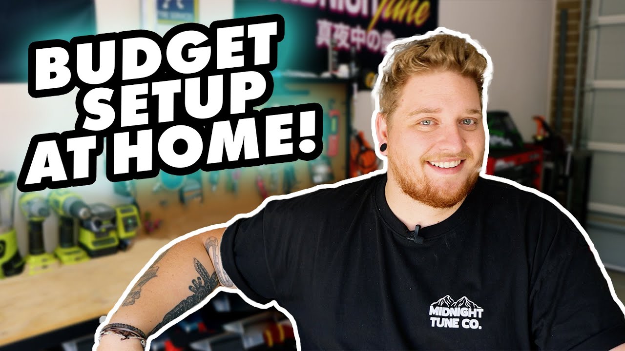 Building My Budget DREAM GARAGE! | Home Garage Setup Tour