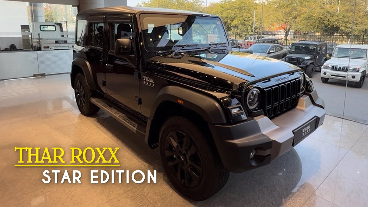 Thar Roxx Star Edition – Finally Gets Black Interiors | Detailed Walkaround
