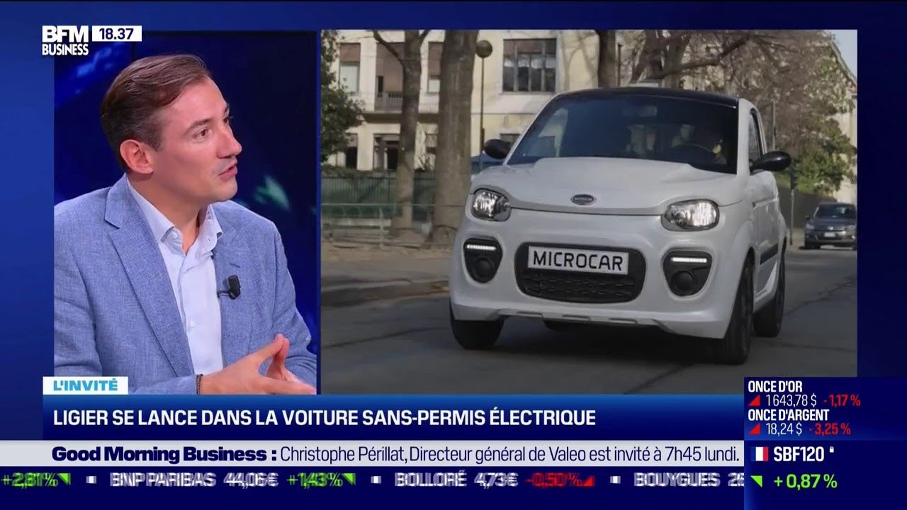 Ligier lance Myli, sa premi&egrave;re voiture sans-permis &eacute;lectrique