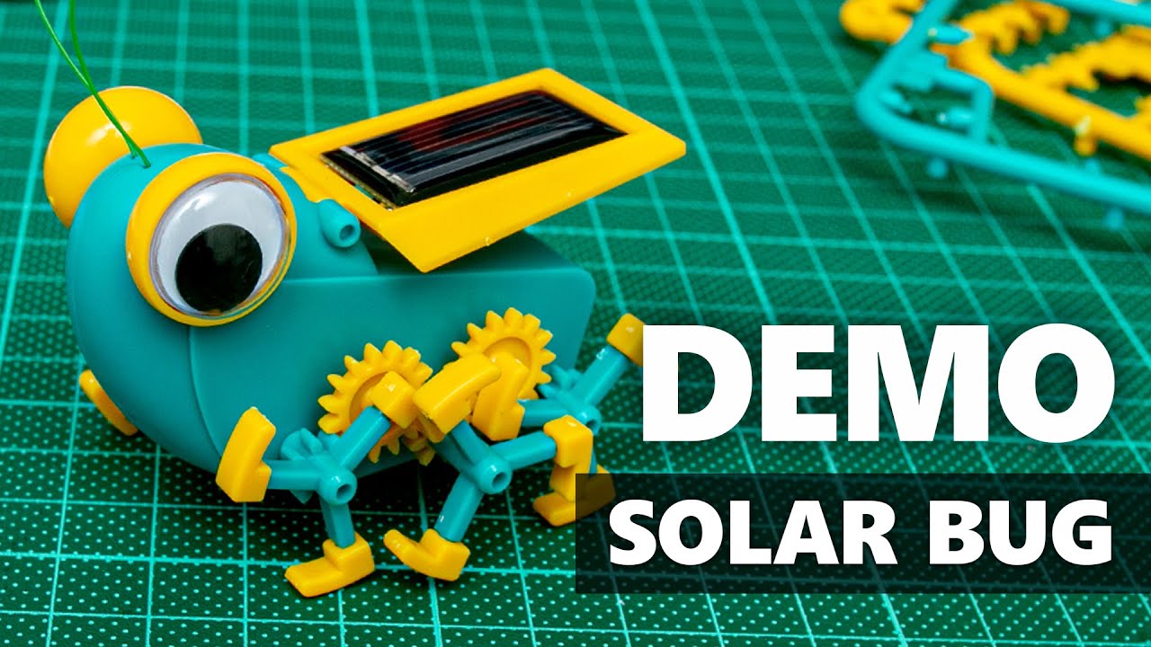 Demo of the Solar Bug DIY Kit