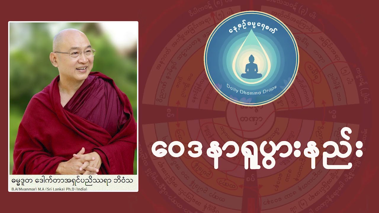 ဝေဒနာရှုပွားနည်း (ဓမ္မဒူတ ဒေါက်တာအရှင်ပညိဿရာ ဘိဝံသ)