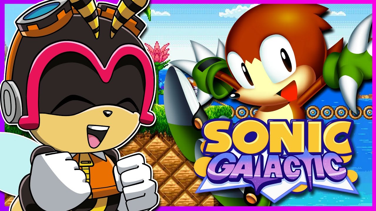 TUNNEL THE MOLE?! - Charmy Plays Sonic Galactic Demo 2
