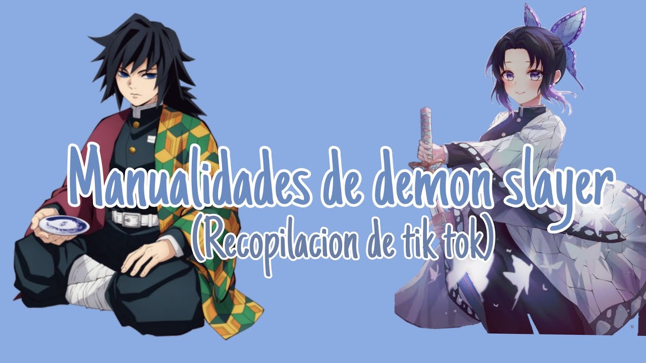 Recopilacion de manualidades de kny || Tanae 💜💛💖