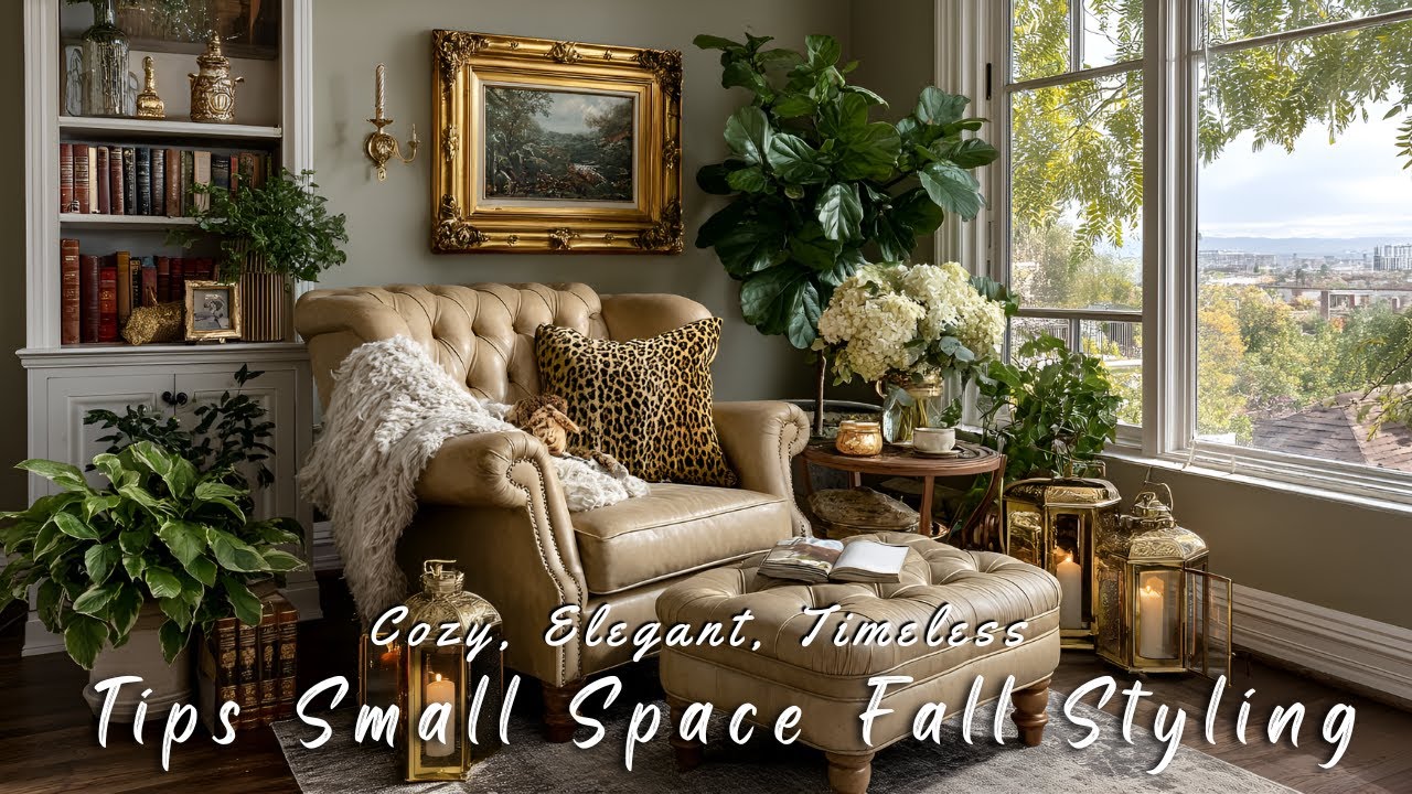 Small Space Fall Styling: Cozy, Elegant, Timeless Tips