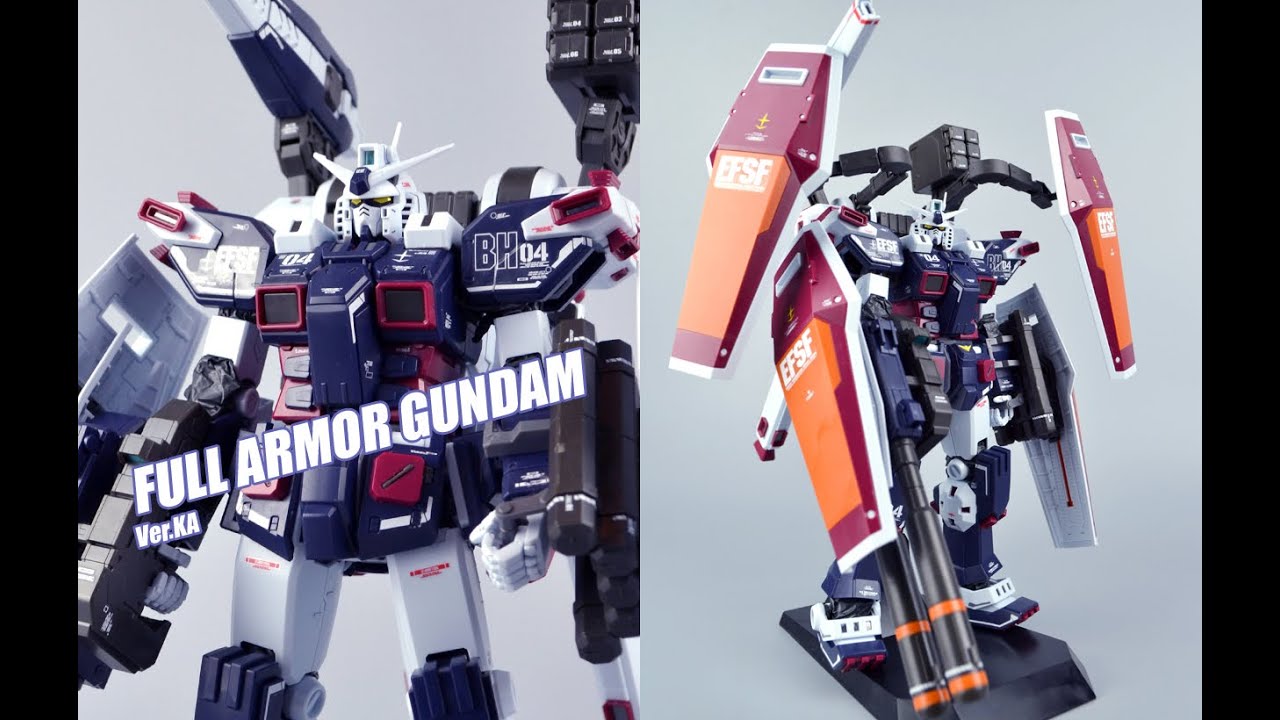 【评头论足】BANDAI万代 MG 卡版 FA-78全装备高达 full armor gundam Ver.Ka gunpla review