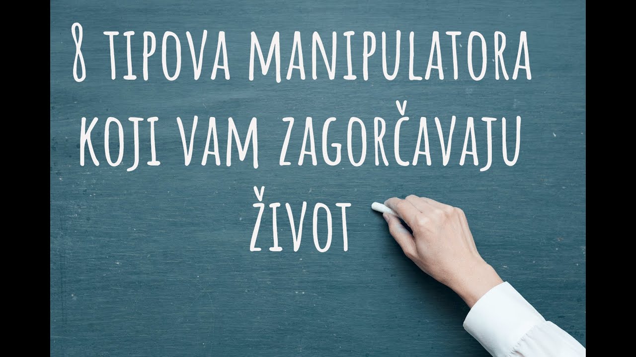 8 tipova MANIUPLATORA koji vam zagorčavaju život