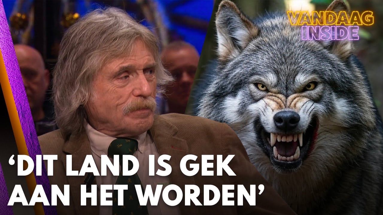 Johan Derksen over herdenking voor probleemwolf Bram: 'Dit land is gek aan het worden'