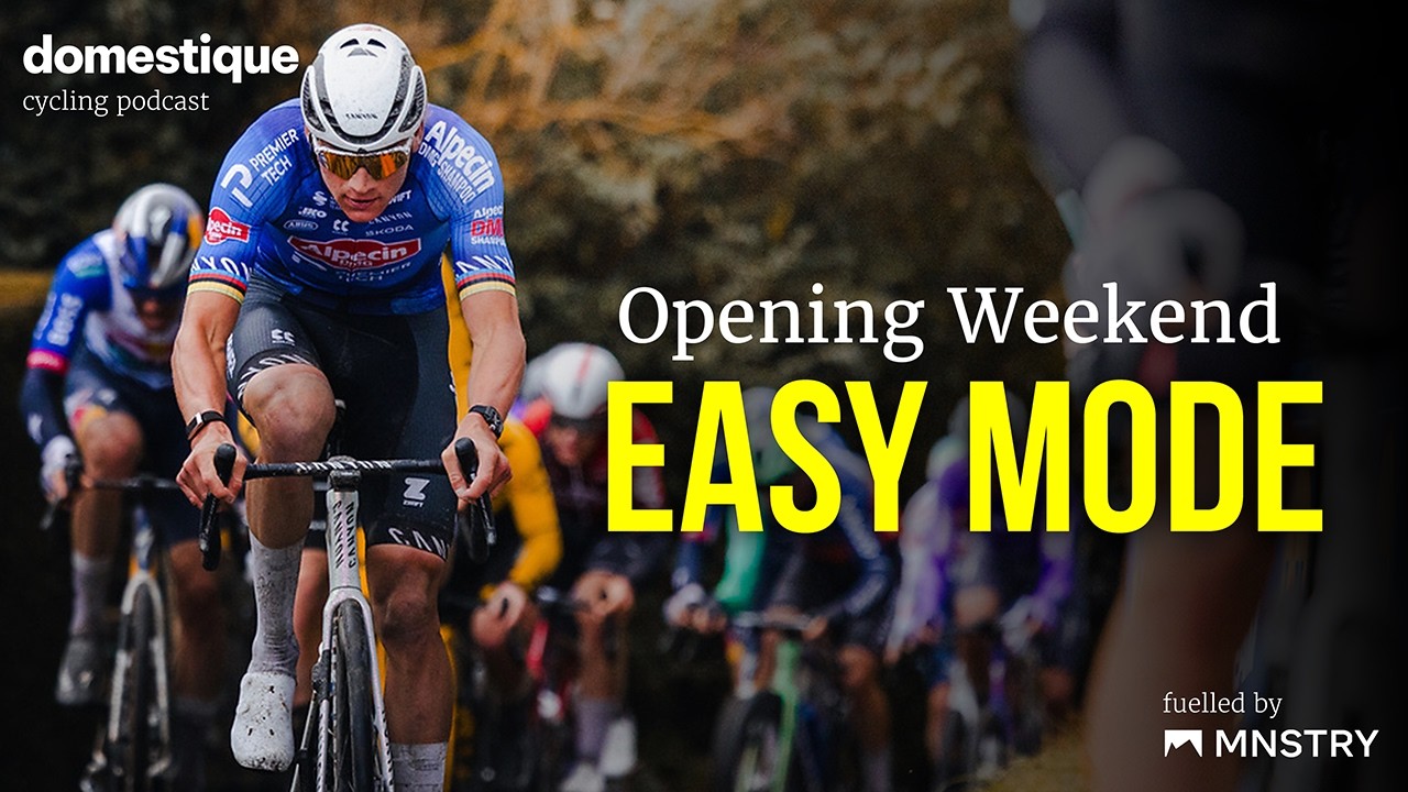 Van der Poel played Omloop on Easy Mode - Domestique Cycling Podcast
