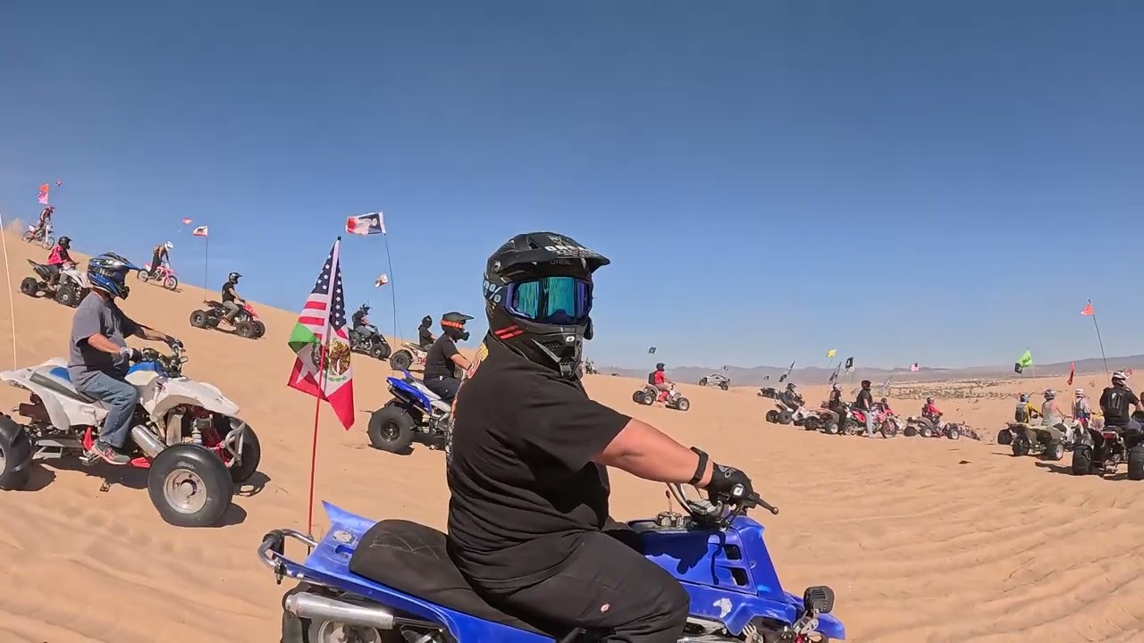 GLAMIS DUNES 250R RIDE OUT UNEDITIED PART 3