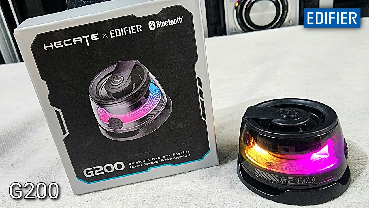 Unboxing (desembalando) Edifier Hecate G200
