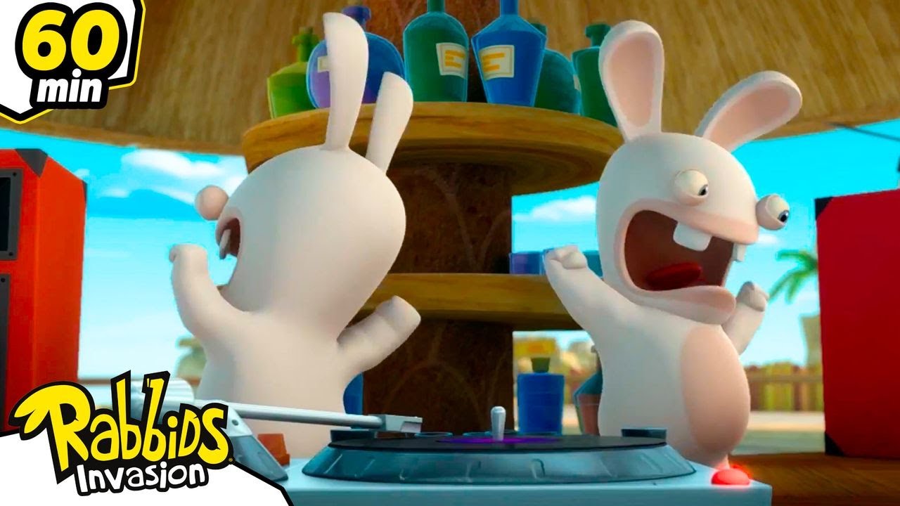 ¡Feliz Año Nuebwaaaaaah! | Rabbids La Invasión | Nueva compilación 1H | Cartoon