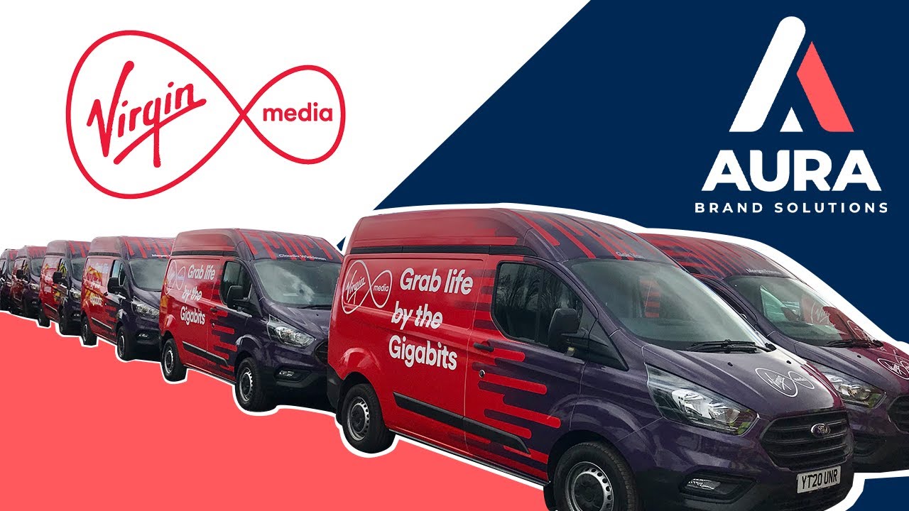 Massive Virgin Media Fleet Rebrand - 2020