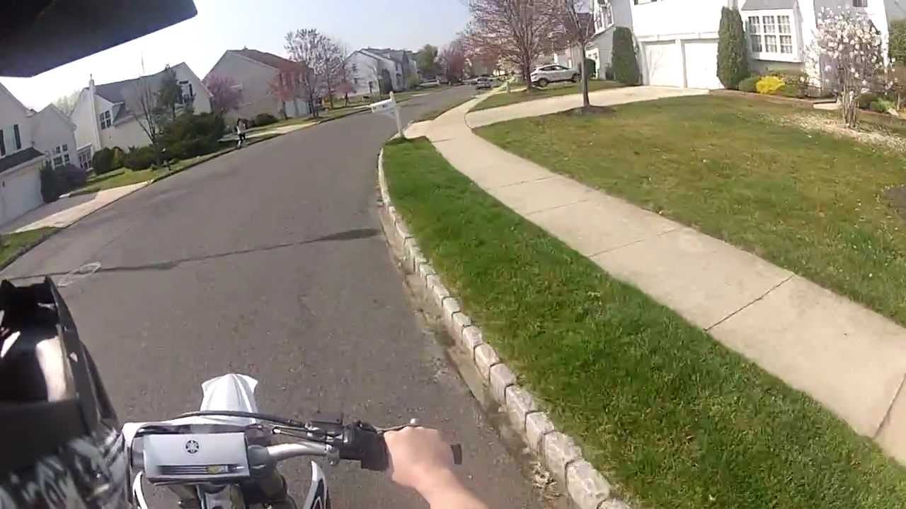 First Time gettin on the new 2012 Yamaha YZ250F