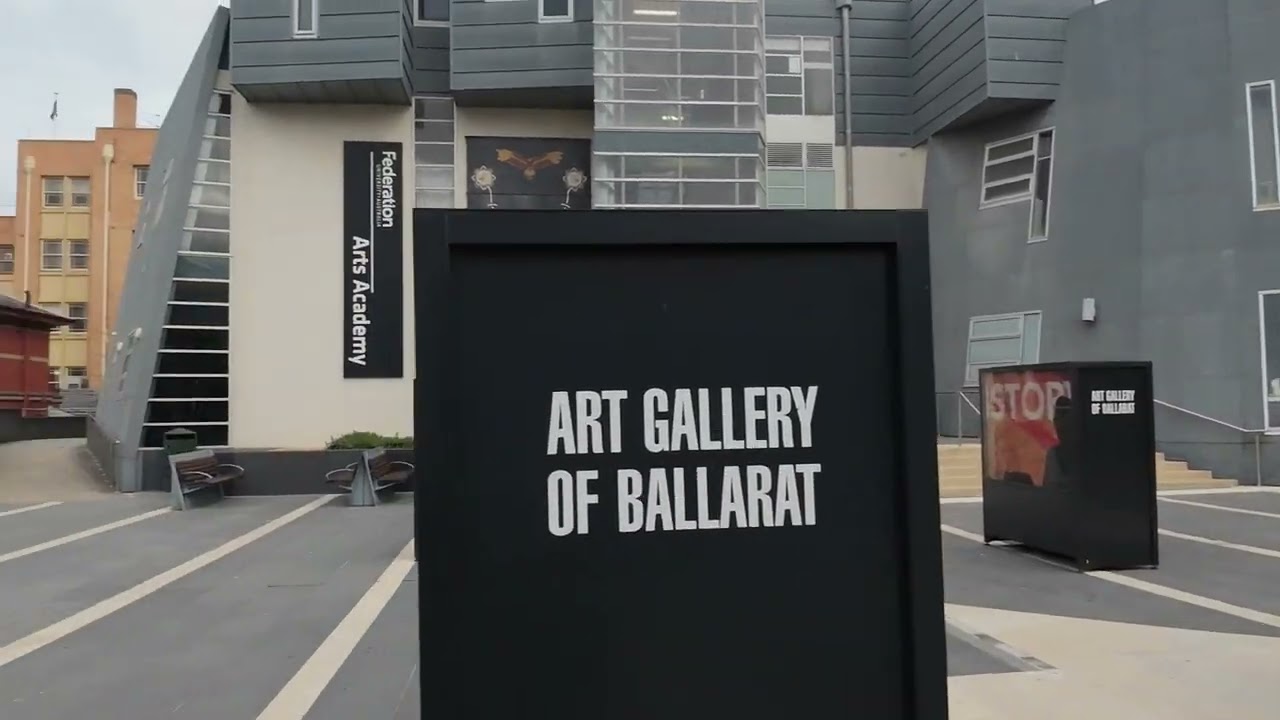Train ride and 2 hours in Ballarat 4K رحلة القطار وساعتين في مدينة بالارات
