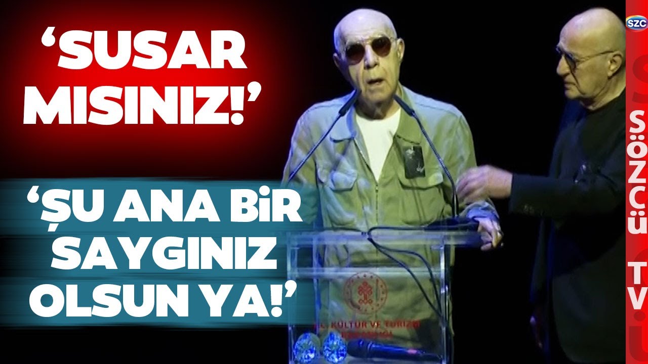 Özkan Uğur'a Veda Töreninde Gergin Anlar! Mazhar Alanson Konuşurken Sesler Yükseldi