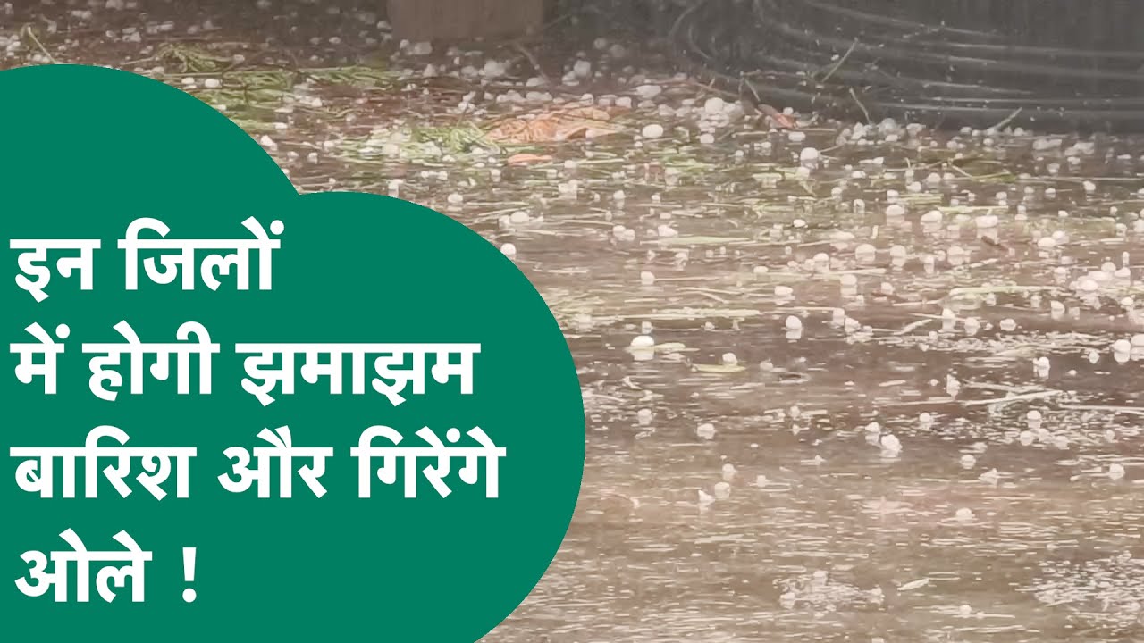 MP में जारी रहेगा बारिश का दौर, मौसम विभाग ने इन जिलों में ओलावृष्टि का भी अलर्ट जारी किया !