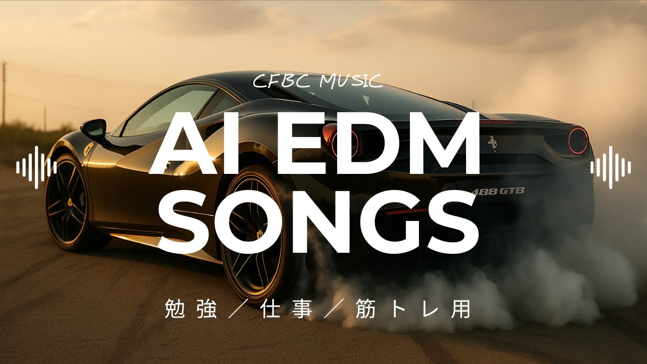 🎧【AI EDM Songs 2025】1時間ボーカルMix｜英語歌入りEDMで集中＆モチベーションUP 002