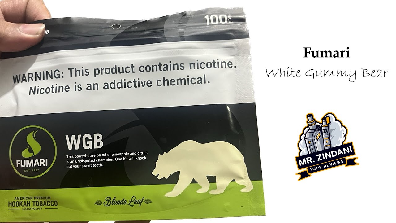 Shisha mixing Series || Fumari White Gummi Bear || WGB || Mr Zindani