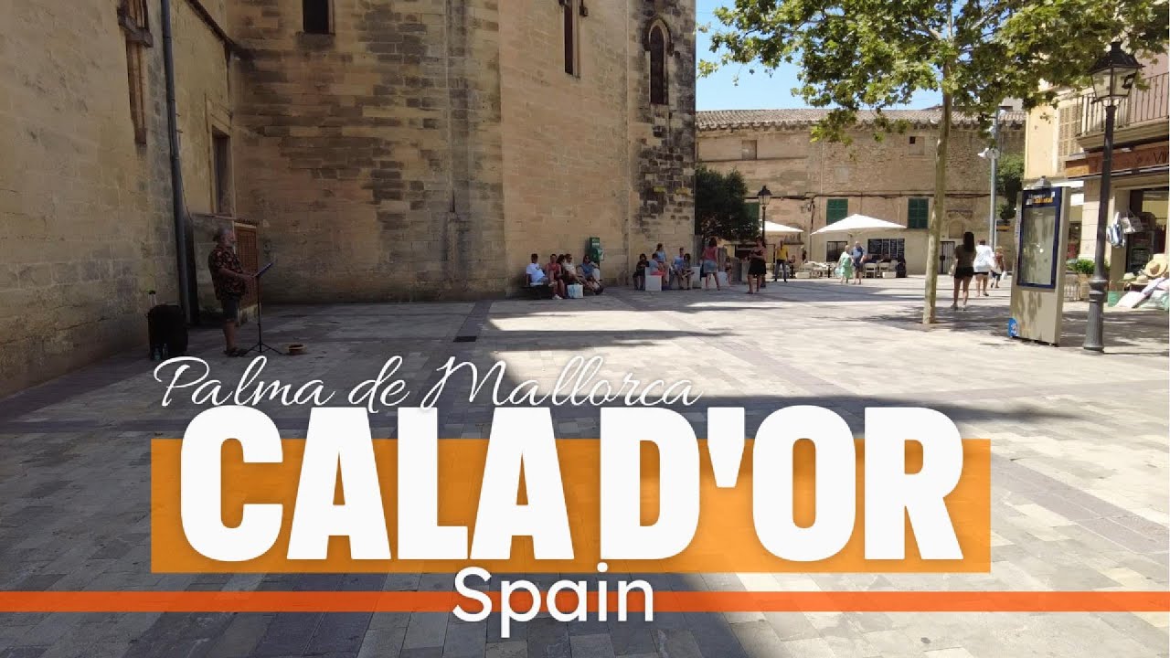 I Found the COZIEST Town in Mallorca! Cala d'Or Market Walk 🇪🇸