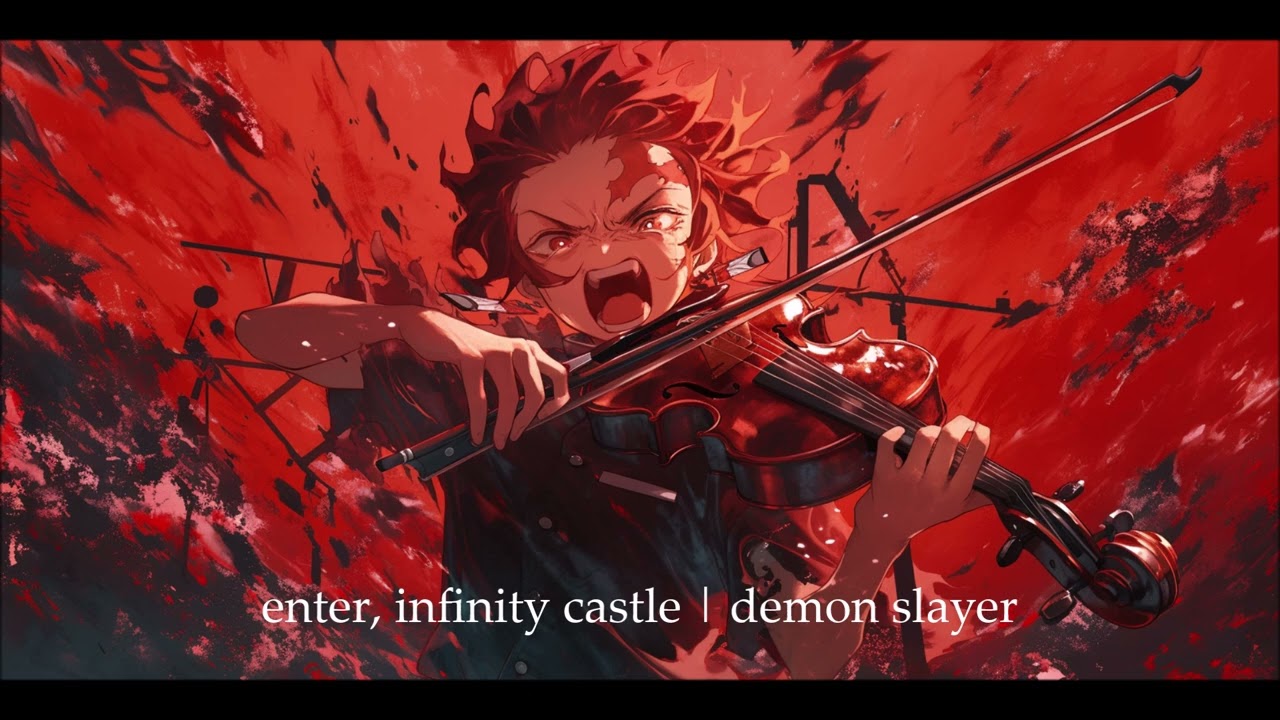 enter infinity castle👺| demon slayer S4 E8 |鬼滅の刃| muzan vs hashira | EPIC | kimetsu no yaiba |violin