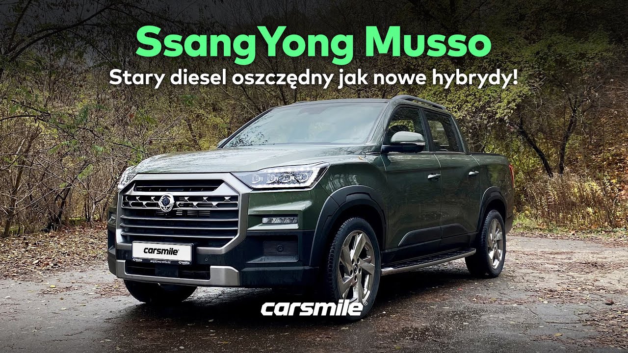 SsangYong Musso - pikap z dieslem
