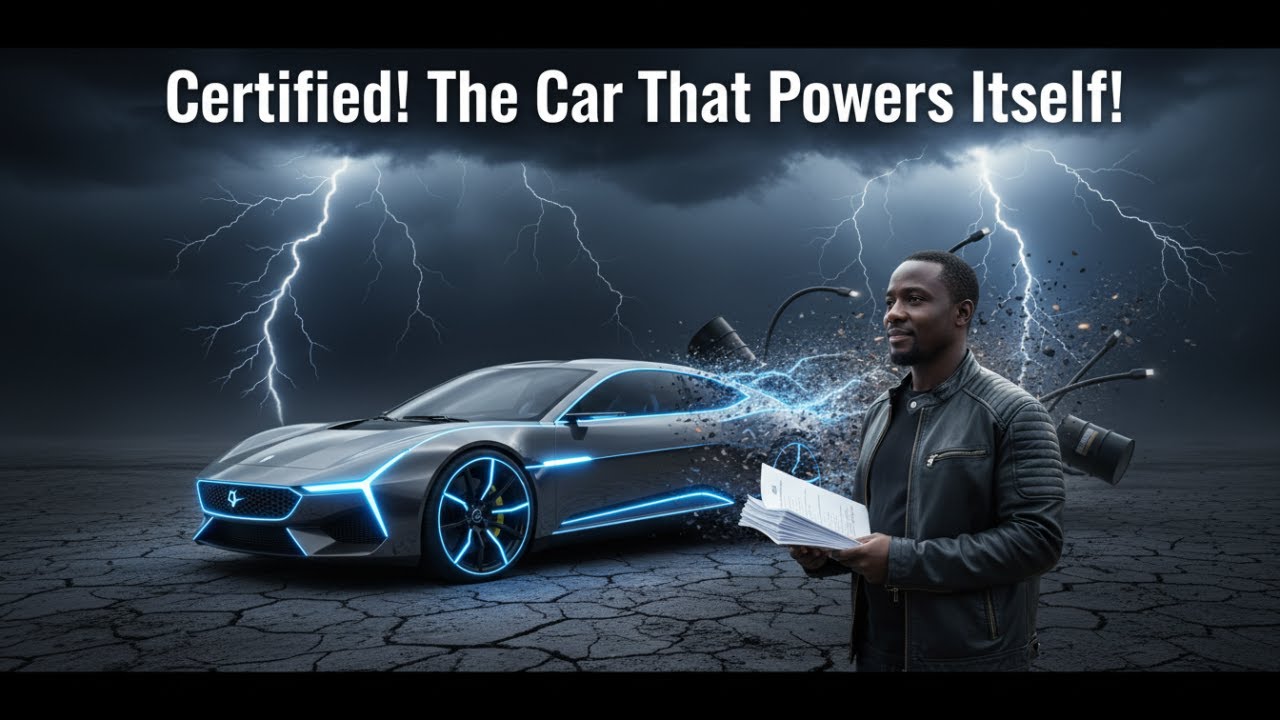 &ldquo;Finally Certified: Maxwell Chikumbutso&rsquo;s Self-Powered Car Stuns the Auto World&rdquo;