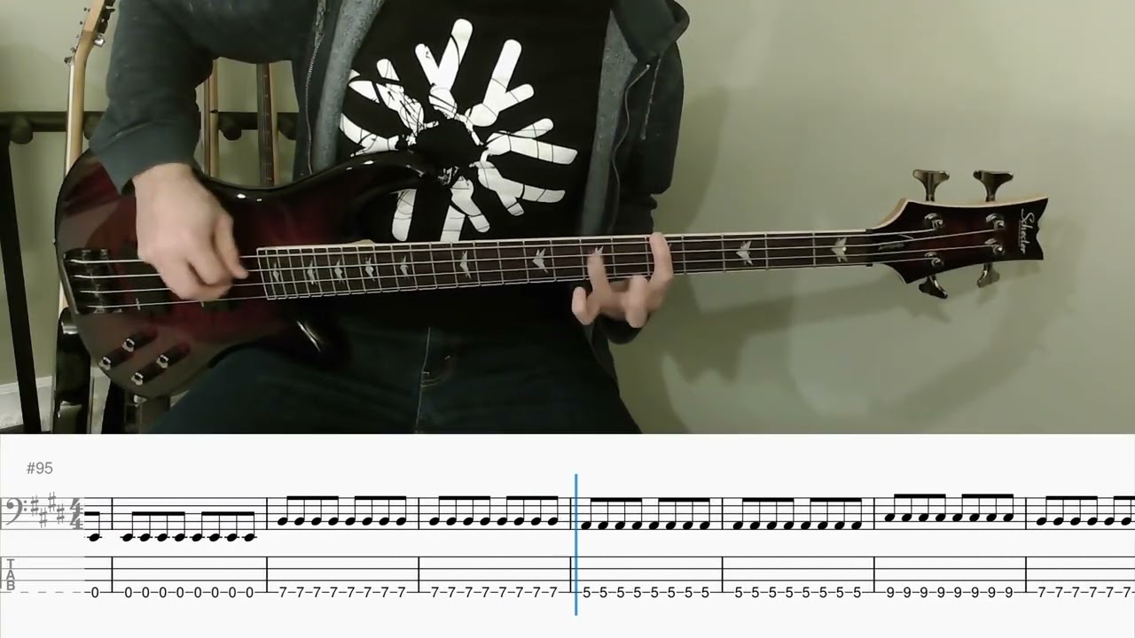 Leftöver Crack - Super Tuesday (bass cover with tab)