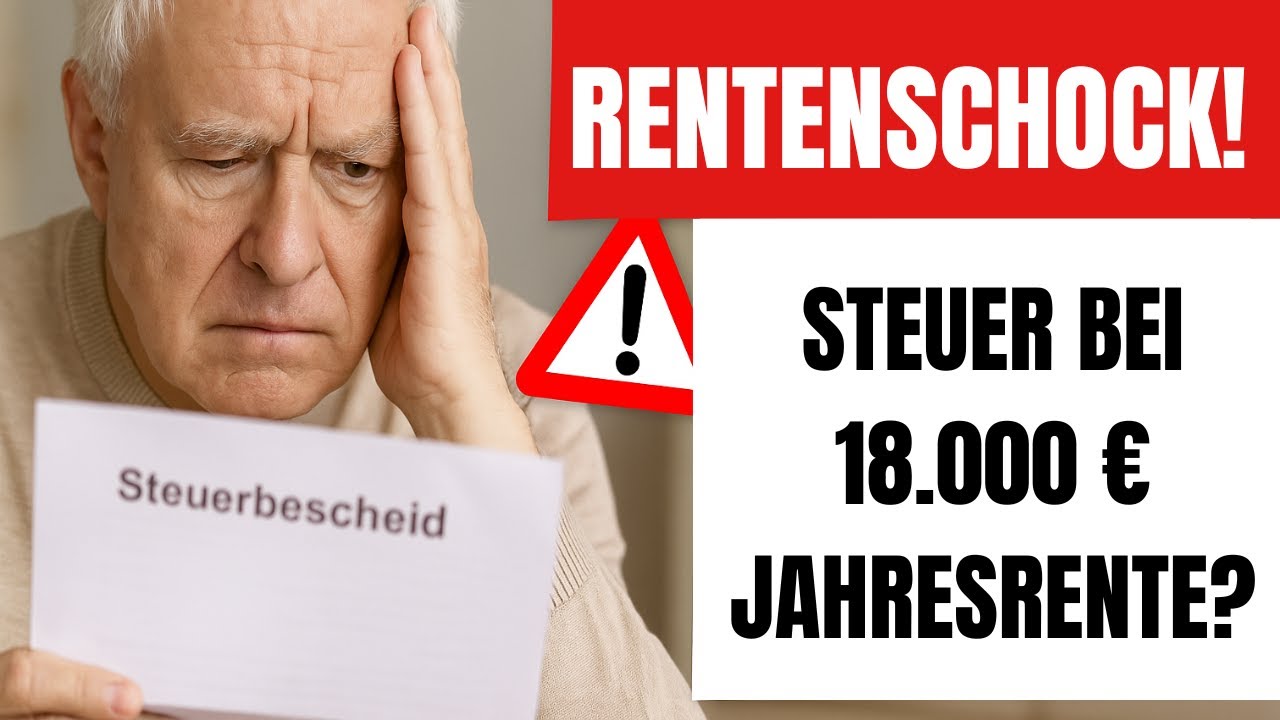 Rente ab 2024: Muss ich mit 18.000 &euro; Rente Steuern zahlen?
